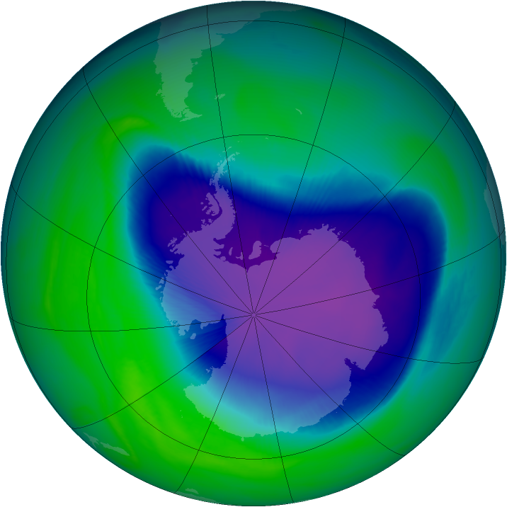 Ozone Map 2006-10-29